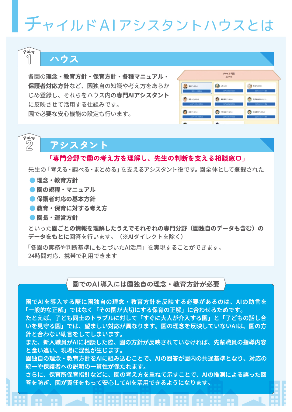 チャイルドAIアシスタントハウスとは